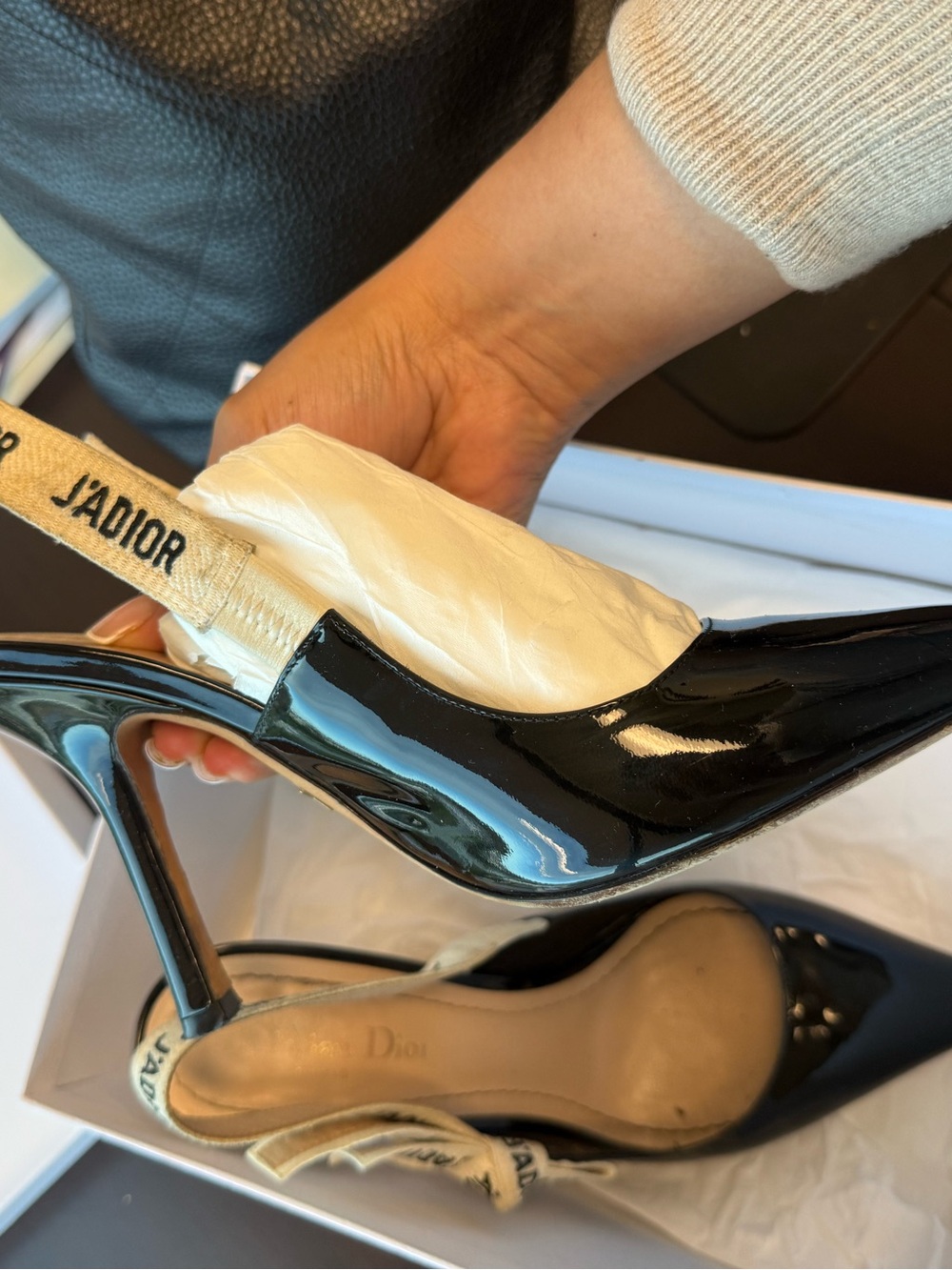 Christian Dior j’adore slingbacks 39 - Picture 9 of 10